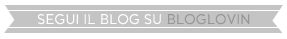 seguimi su Bloglovin
