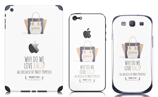 Trend and The City skin bags cover smartphone