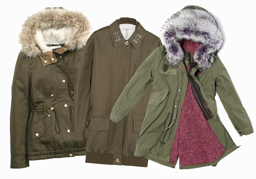 parka verde militare