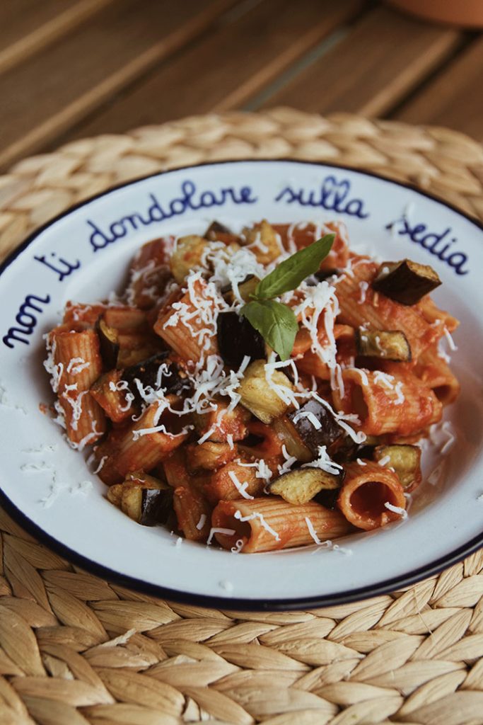 ricetta pasta alla norma catania